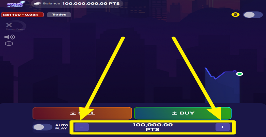 Stock Trade Adjust Bet