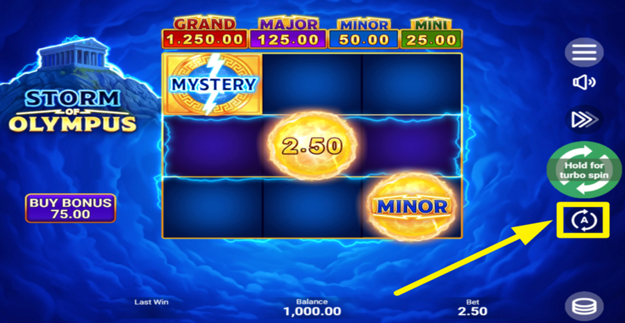 Storm Of Olympus Autoplay