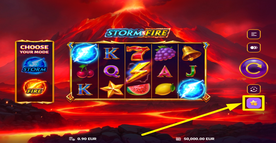 Storm Vs Fire Buy Bonus