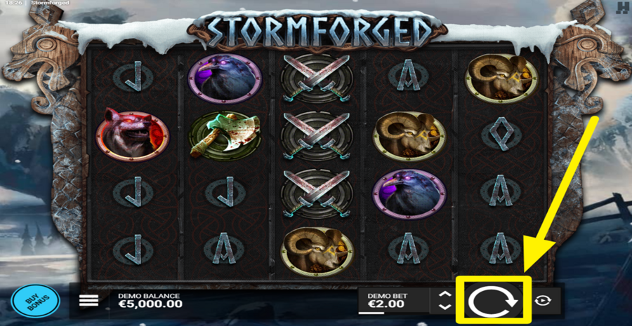 Stormforged Spin Button