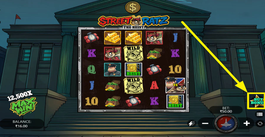 Street Ratz The Heist Buy Bonus