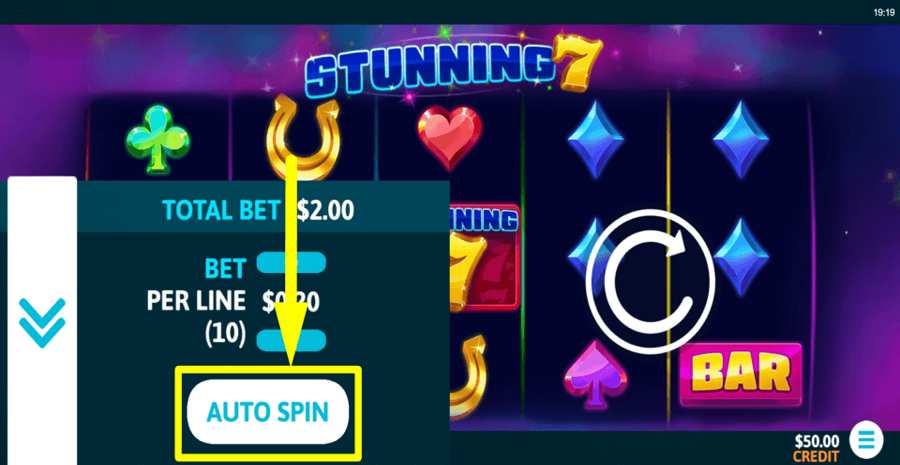 Stunning 7 Autoplay Feature