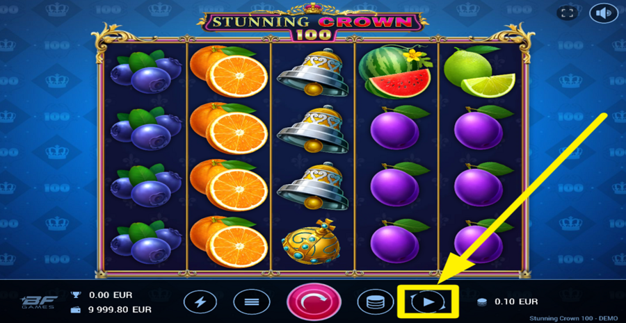 Stunning Crown 100 Autoplay