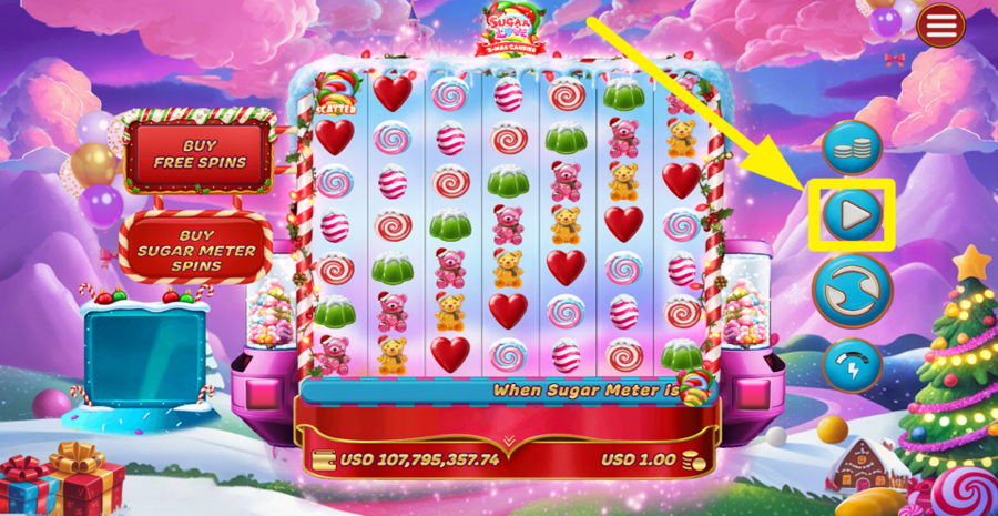 Sugar Love Christmas Candies Autoplay