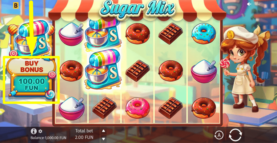 Sugar Mix Buy Feature