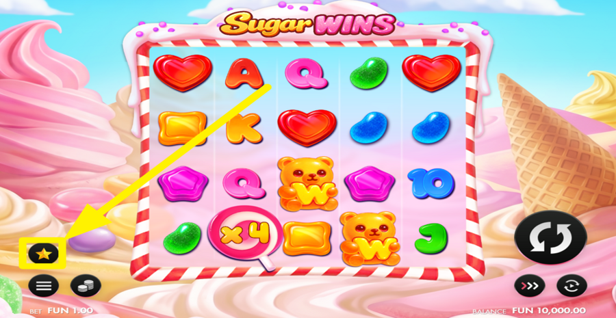 Sugar Wins Buy Bonus