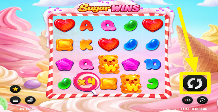 Sugar Wins Spin