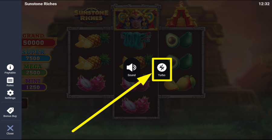 Sunstone Riches Turbo
