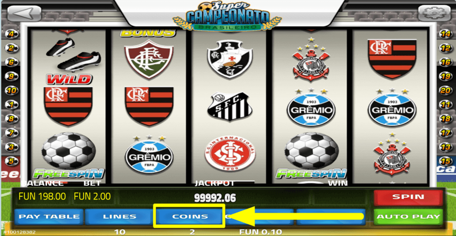 Super Campeonato Brasileiro Number Of Coins