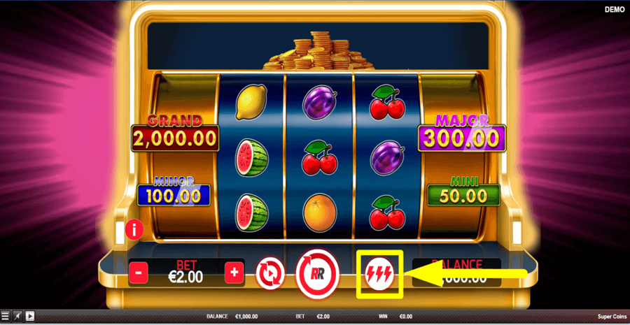 Super Coins Turbo Feature
