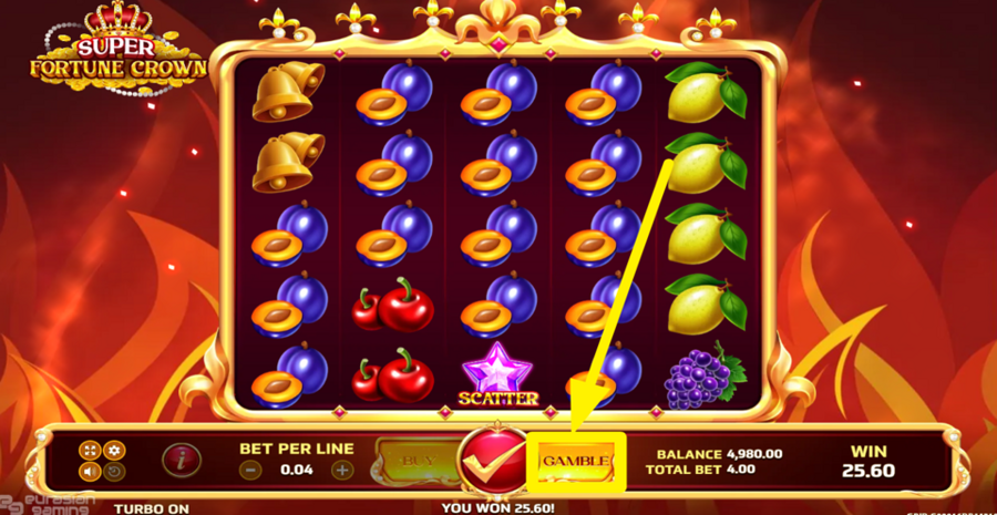 Super Fortune Crown Gamble