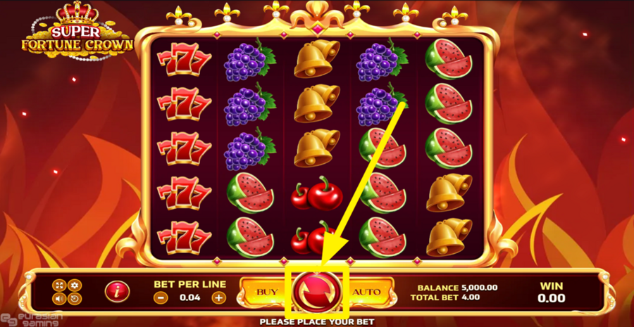 Super Fortune Crown Spin