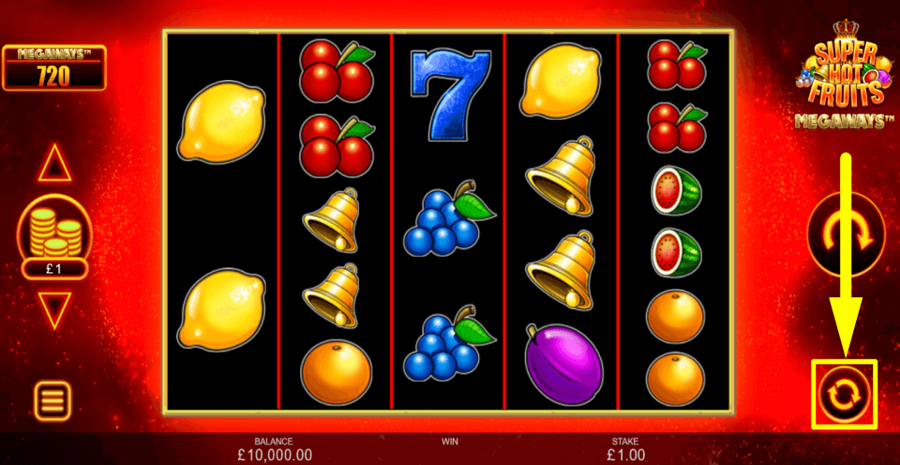 super hot fruits megaways slot