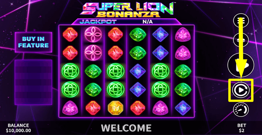 Super Lion Bonanza Jackpot Autoplay Feature