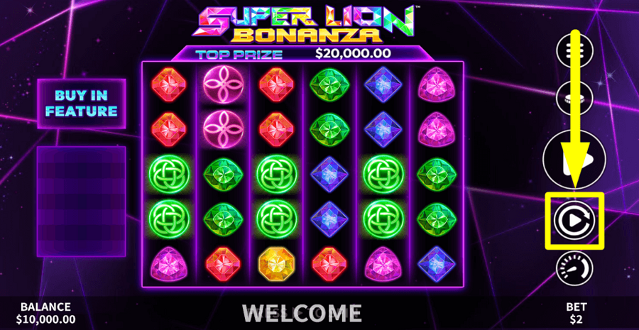 Super Lion Bonanza No Pjp Autoplay Feature