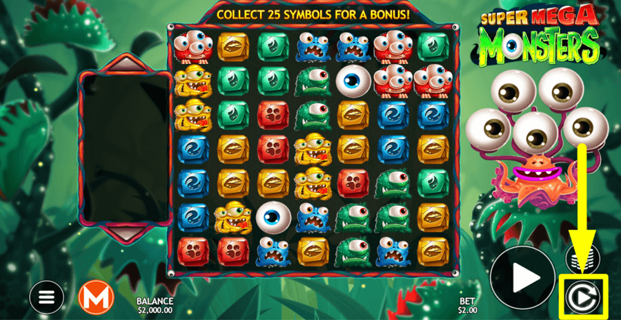 Super Mega Monsters Autoplay Feature