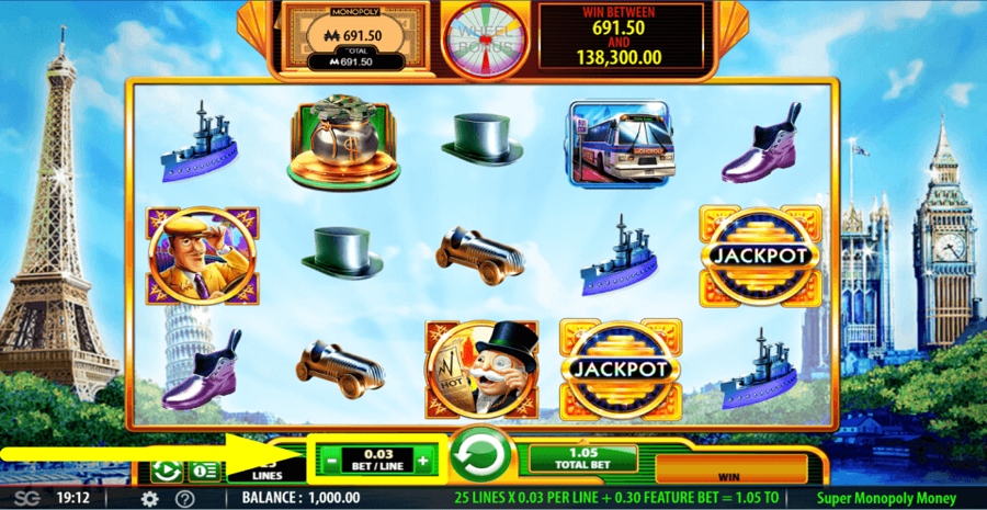 Super Monopoly Money Bet Value