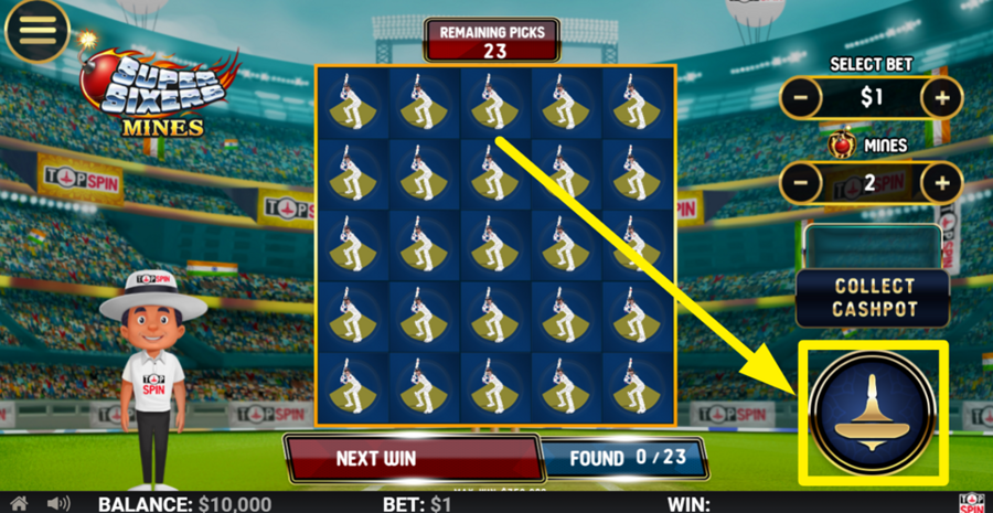 Super Sixers Mines Play