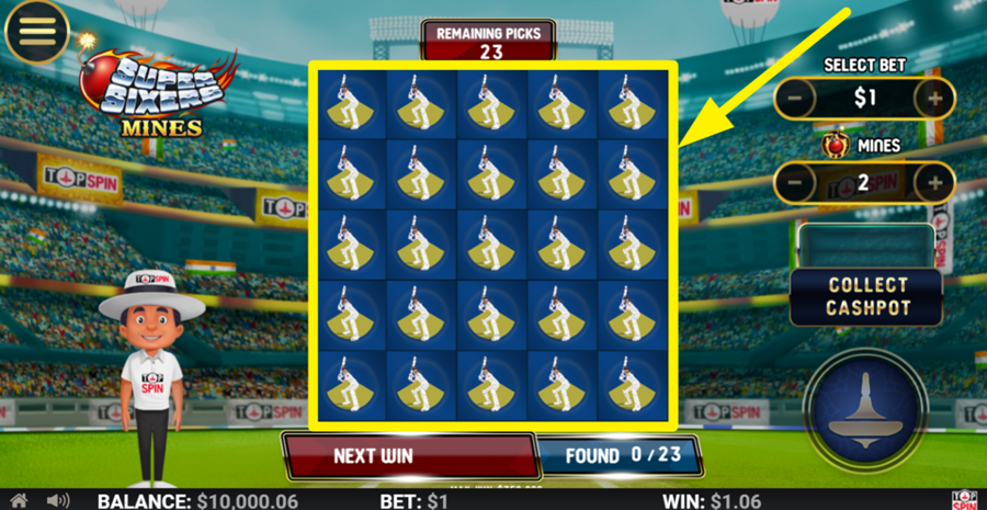 Super Sixers Mines Scratch