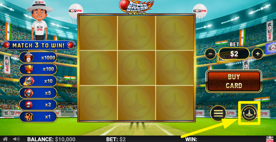 Super Sixers Scratch Autoplay