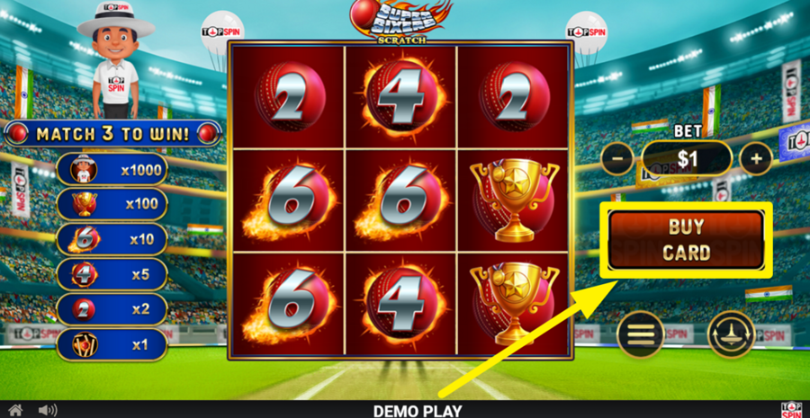 Super Sixers Scratch Buy Cards