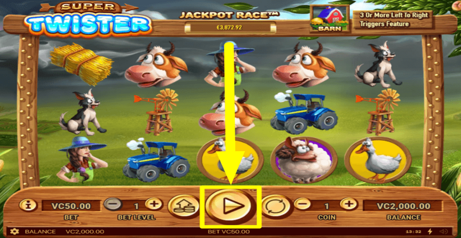 Super Twister Play Button