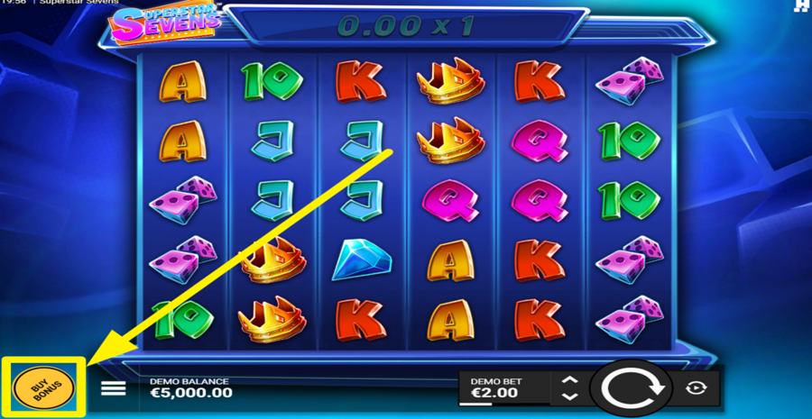 Superstar Sevens Buy Bonus