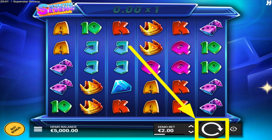 Superstar Sevens Spin