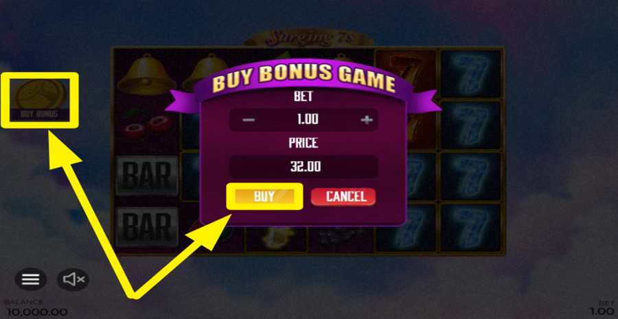 Surging 7s Buy Bonus