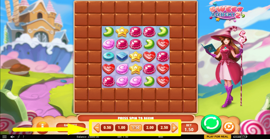 Sweet Alchemy 2 Bet Value