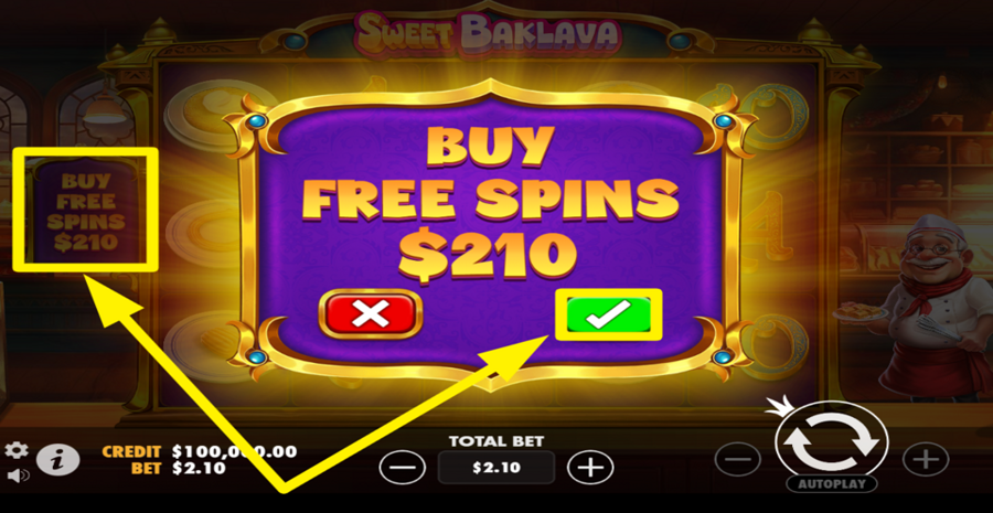 Sweet Baklava Buy Bonus