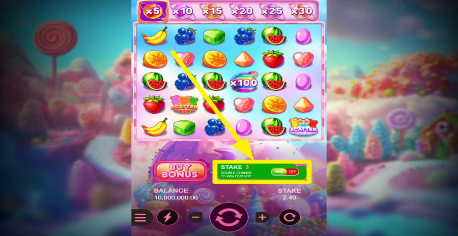 Sweet Bombs Boost Mode