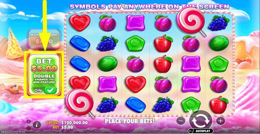 Sweet Bonanza Chance Feature