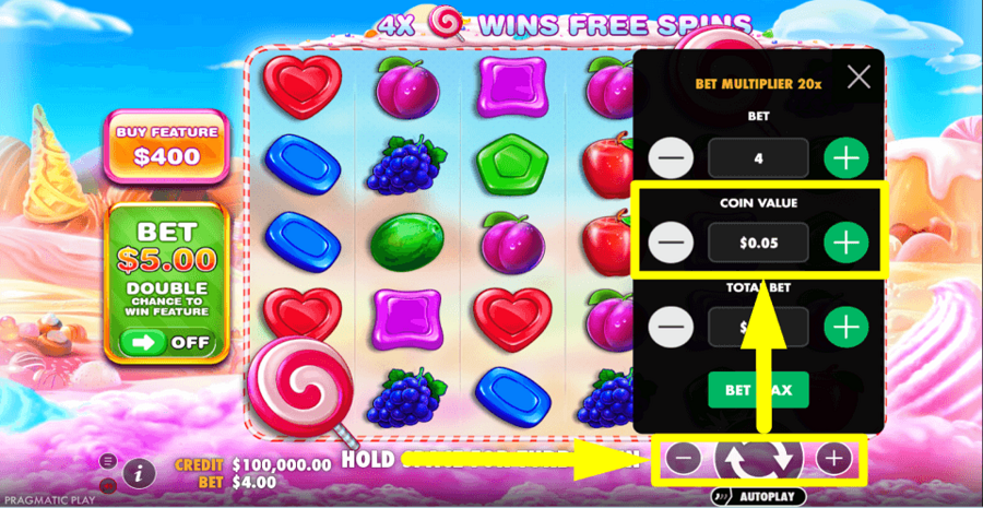 Sweet Bonanza Coin Value