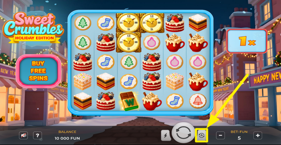 Sweet Crumbles Holiday Edition Autoplay