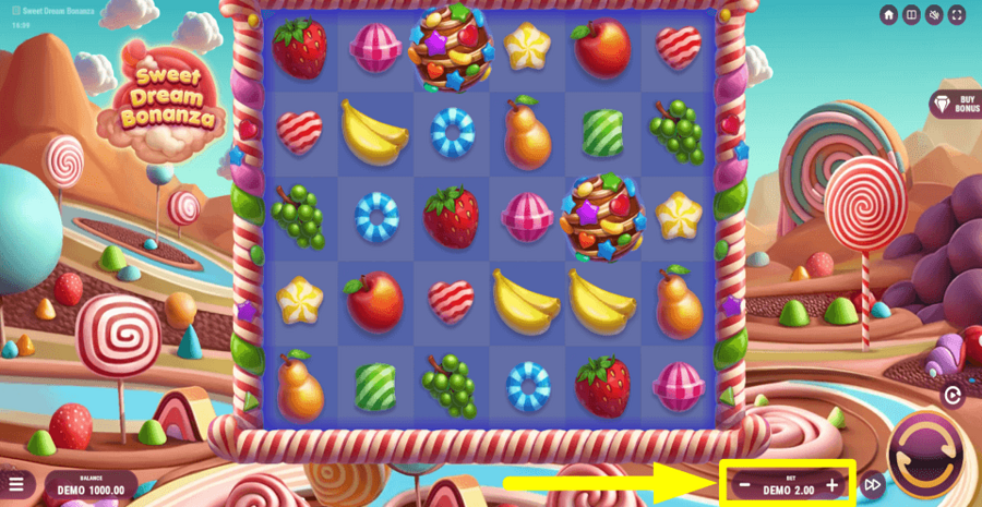 Sweet Dream Bonanza Bet Value