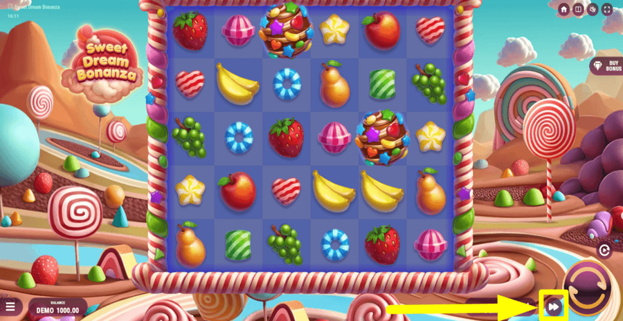 Sweet Dream Bonanza Fast Play Feature