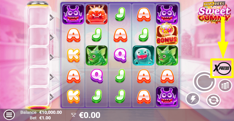 Sweet Gummy Xpress Feature