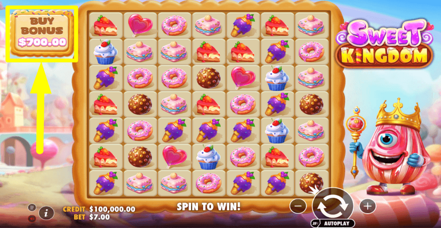 Sweet Kingdom Buy Feature
