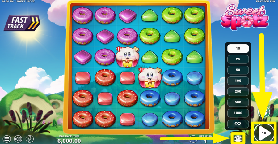 Sweet Spotz Autoplay