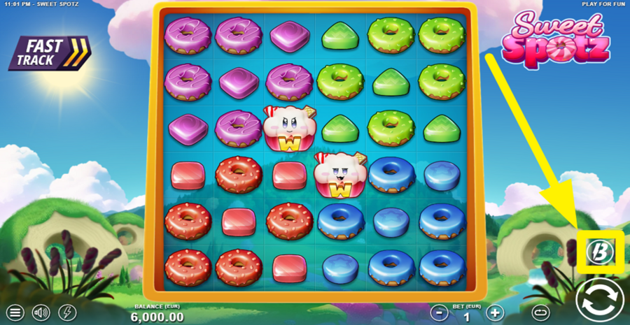 Sweet Spotz Burst Mode