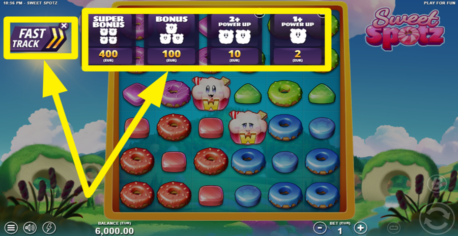Sweet Spotz Fast Track