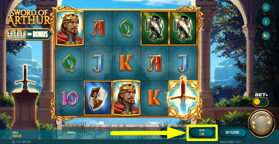 Sword Of Arthur Bet Value