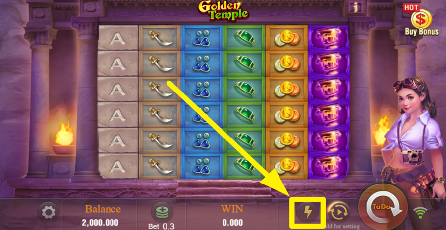 Tada Gaming Golden Temple Turbo