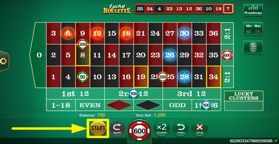 Tada Gaming Lucky Roulette Play