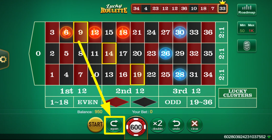 Tada Gaming Lucky Roulette Rebet