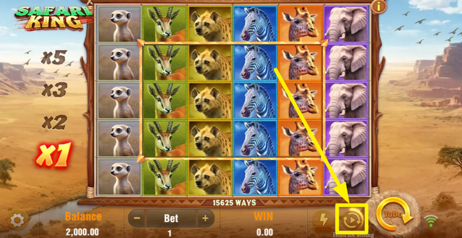 Tada Gaming Safari King Autoplay