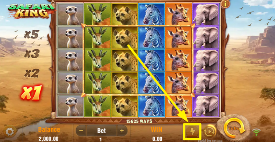 Tada Gaming Safari King Turbo