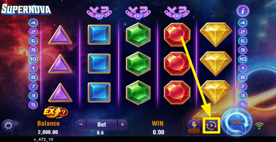 Tada Gaming Supernova Autoplay