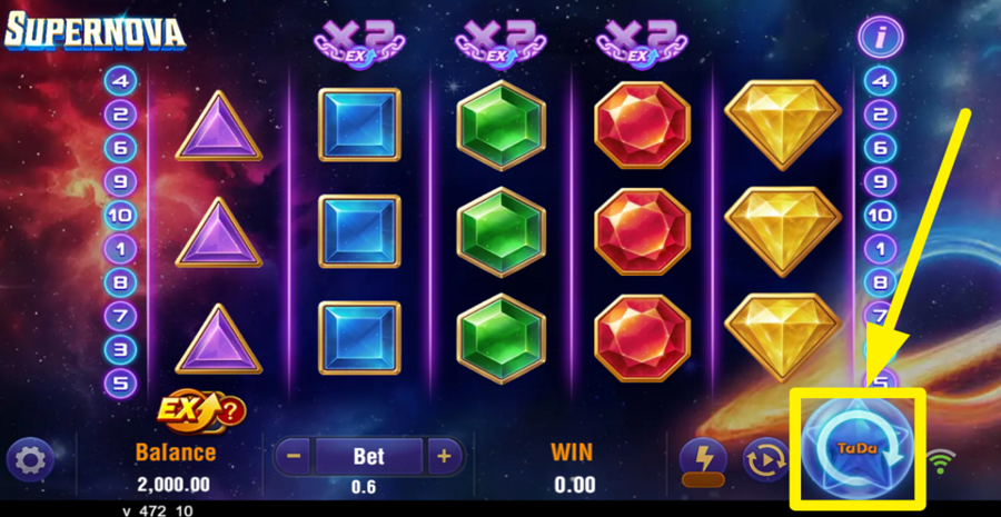 Tada Gaming Supernova Spin